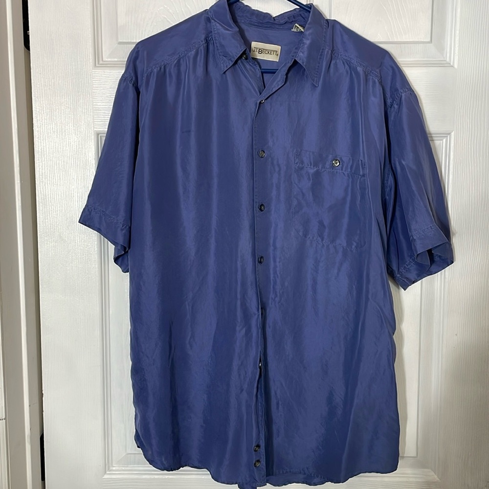 JT Beckett 90’s Silk Shirt